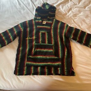 Baja Hoodie (green yellow red)